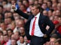 Liverpool Manager Brendan Rodgers gestures during the Barclays Premier League match between Liverpool and Manchester United at Anfield on September 01, 2013