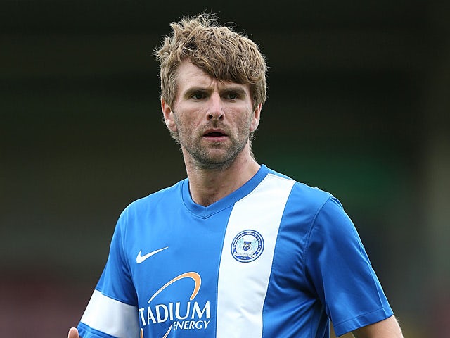 Peterborough's Paddy McCourt in action during a friendly match against Northampton on July 20, 2013