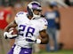 Half-Time Report: Adrian Peterson helps Vikings to narrow lead over Chargers