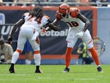 Bengals WR AJ Green celebrates a touchdown against Chicago on September 8, 2013
