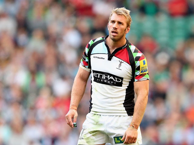 Chris Robshaw of Harlequins in action during the Aviva Premiership match between London Wasps and Harlequins at Twickenham Stadium on September 7, 2013