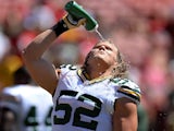 Packers' Clay Matthews during a game with San Francisco on September 8, 2013