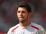 Daniel Pacheco of Liverpool looks on during the Pre Season Friendly match between Preston North End and Liverpool at Deepdale on July 13, 2013