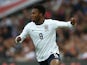 Daniel Sturridge of England in action on during the International Friendly match between England and the Republic of Ireland at Wembley Stadium on May 29, 2013