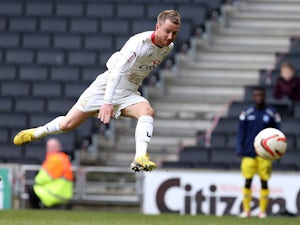 MK Dons in charge away at Rotherham