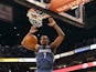 Minnesota Timberwolves' Derrick Williams slam dunks the ball against Phoenix Suns on March 12, 2012