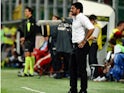 US Citta di Palermo coach Gennaro Gattuso looks on during the Serie B match between US Citta di Palermo and Empoli FC on August 31, 2013