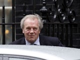 Gordon Taylor arrives for a meeting to discuss racism in football at 10 Downing Street on February 22, 2012