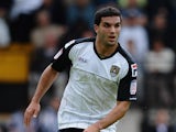 Hamza Bencherif of Notts County in action during the Pre Season Friendly between Notts County and Wolverhampton Wanderers at Meadow Lane on July 23, 2011