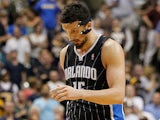 Orlando Magic's Hedo Turkoglu in action against Indiana Pacers on May 8, 2012