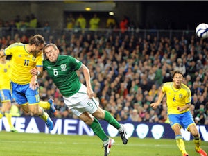 Sweden fight back to win in Dublin