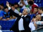 Espanyol head coach Javier Aguirre reacts on the touchline during the match against Valencia on August 24, 2013