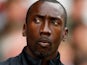 First Team Coach Jimmy Floyd Hasselbaink of Nottingham Forest during the pre-season friendly match between Nottingham Forest and Aston Villa at the City Ground on August 4, 2012