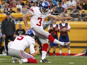 Field goals give Giants the advantage