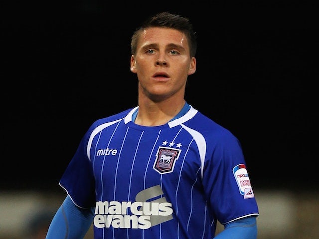 Ipswich's Josh Carson in action against Doncaster on November 5, 2011