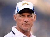 Offensive Coordinator Ken Whisenhunt of the San Diego Chargers during warm up before the game against the Seattle Seahawks at Qualcomm Stadium on August 8, 2013