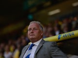 Kevin Blackwell of Bury looks on during the Sky Bet League One match between Coventry City and Bury at Sixfields on August 25, 2013
