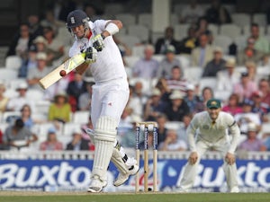 Kevin Pietersen of England bats during day three of 4th Investec Ashes Test match between England and Australia at Emirates Durham ICG on August 11, 2013