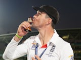 Kevin Pietersen of England kisses the urn after England won the Ashes during day five of the 5th Investec Ashes Test match between England and Australia at the Kia Oval on August 25, 2013