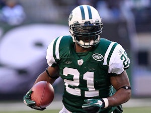 New York Jets' LaDainian Tomlinson in action against Kansas City Chiefs on December 11, 2011