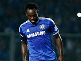 Chelsea's Michael Essien in action during a friendly match against Indonesia All-Stars on July 25, 2013