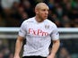 Fulham defender Philippe Senderos in action against Norwich on February 9, 2013