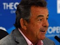 Former English golfer Tony Jacklin speaks at a press conference days ahead of the start of the 2012 British Open Golf Championship at Royal Lytham and St Annes in Lytham, north-west England, on July 16, 2012