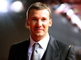 Andriy Shevchenko poses during the red carpet arrivals for the FIFA Ballon d'Or Gala 2012 on January 7, 2013