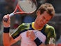 Andy Murray reacts against Marcel Granollers during day four of the Internazionali BNL d'Italia 2013 on May 15, 2013