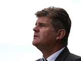 Scunthorpe United manager Brian Laws prior to kick-off against Northampton on September 7, 2013
