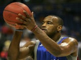 Basketball player Darnell Jackson photographed on April 4, 2008