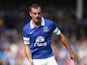 Darron Gibson of Everton in action during the pre season friendly match between Everton and Real Betis at at Goodison Park on August 11, 2013