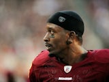 Redskins TE Fred Davis watches on against the Jets on December 4, 2011