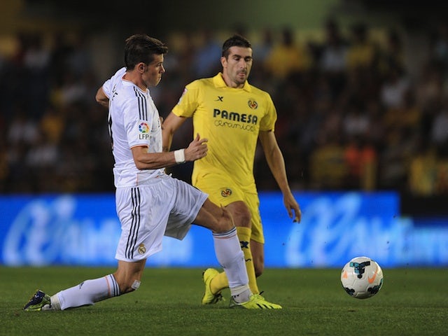 Real Madrid midfielder Gareth Bale makes his debut against Villarreal on September 14, 2013