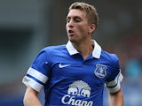 Everton's Gerard Deulofeu in action against Real Betis during a friendly match on August 11, 2013