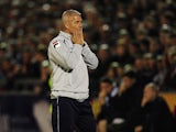 Carlisle assistant manager Graham Kavanagh on the touchline during the League Cup match against Tottenham on September 26, 2012