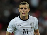 Jack Wilshere of England in action during the FIFA 2014 World Cup Qualifying Group H match between England and Moldova at Wembley Stadium on September 6, 2013