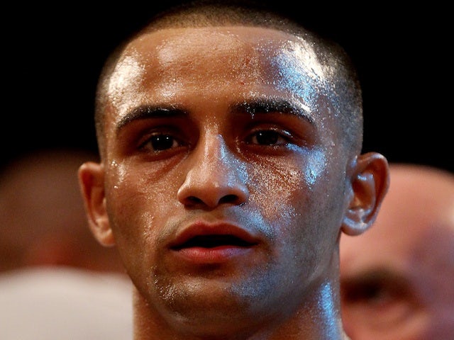 Kid Galahad leaves the ring after defeating Josh Wale on May 12, 2013