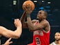 Chicago Bulls' Luol Deng in action during the game against Brooklyn Nets on April 30, 2013