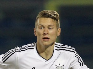 Augsburg defender Matthias Ostrzolek in action for the Germany Under-21s against Italy in February 2013.