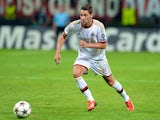 AC Milan's Mattia De Sciglio in action against PSV Eindhoven on August 28, 2013