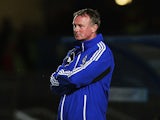 Northern Ireland manager Michael O'Neill on the touchline during the World Cup qualifier against Portugal on September 6, 2013