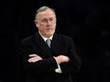 Minnesota Timberwolves coach Rick Adelman during the game against Los Angeles Lakers on February 28, 2013