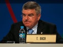 IOC Executive Committee Member Thomas Bach looks on during the 125th IOC Session - IOC Presidential Election at the Hilton Hotel on on September 10, 2013