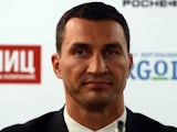 World heavyweight champion Wladimir Klitschko from the Ukraine attends his joint press conference with and Russia's heavyweight boxer Alexander Povetkin in Moscow, on August 12, 2013