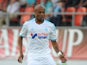 Andre Ayew of Olympique Marseille in action during the pre-season friendly match between FC Porto and Olympique Marseille at Estadio Tourbillon on July 13, 2013
