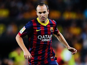 Iniesta out for "personal reasons"