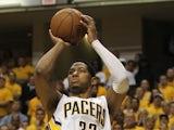 Pacers' Danny Granger in action on May 24, 2012