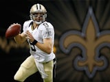 Drew Brees #9 of the New Orleans Saints throws a pass against the Atlanta Falcons at the Mercedes-Benz Superdome on September 8, 2013