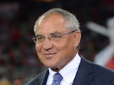 Coach Felix Magath on the sidelines for a game with Bayern Munich on September 25, 2012